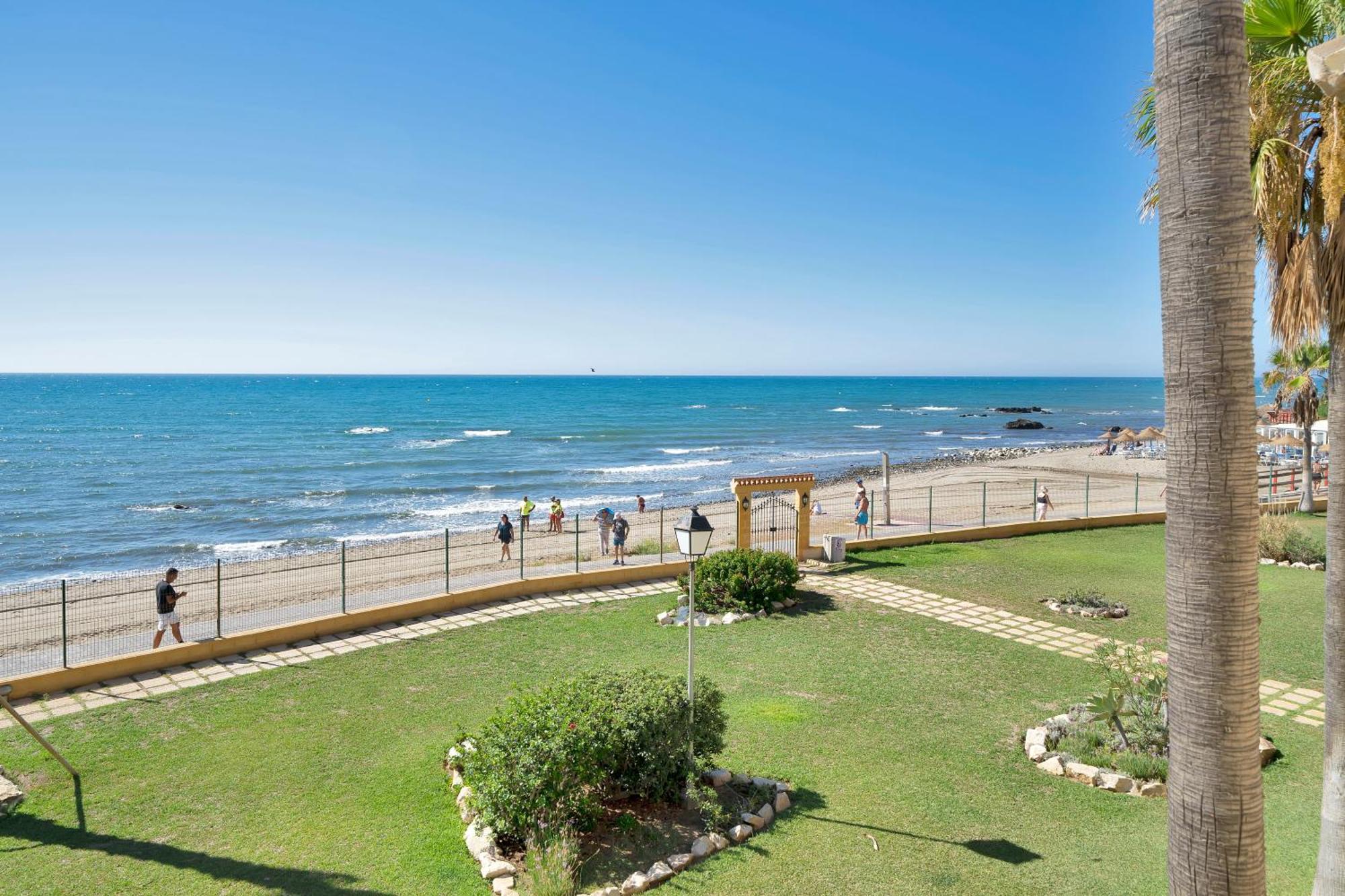 Casa Mar Apartamento Front Beach Con Wifi, Piscina, Padel Y Tenis - Lubina Del Sol Sitio de Calahonda Exterior foto