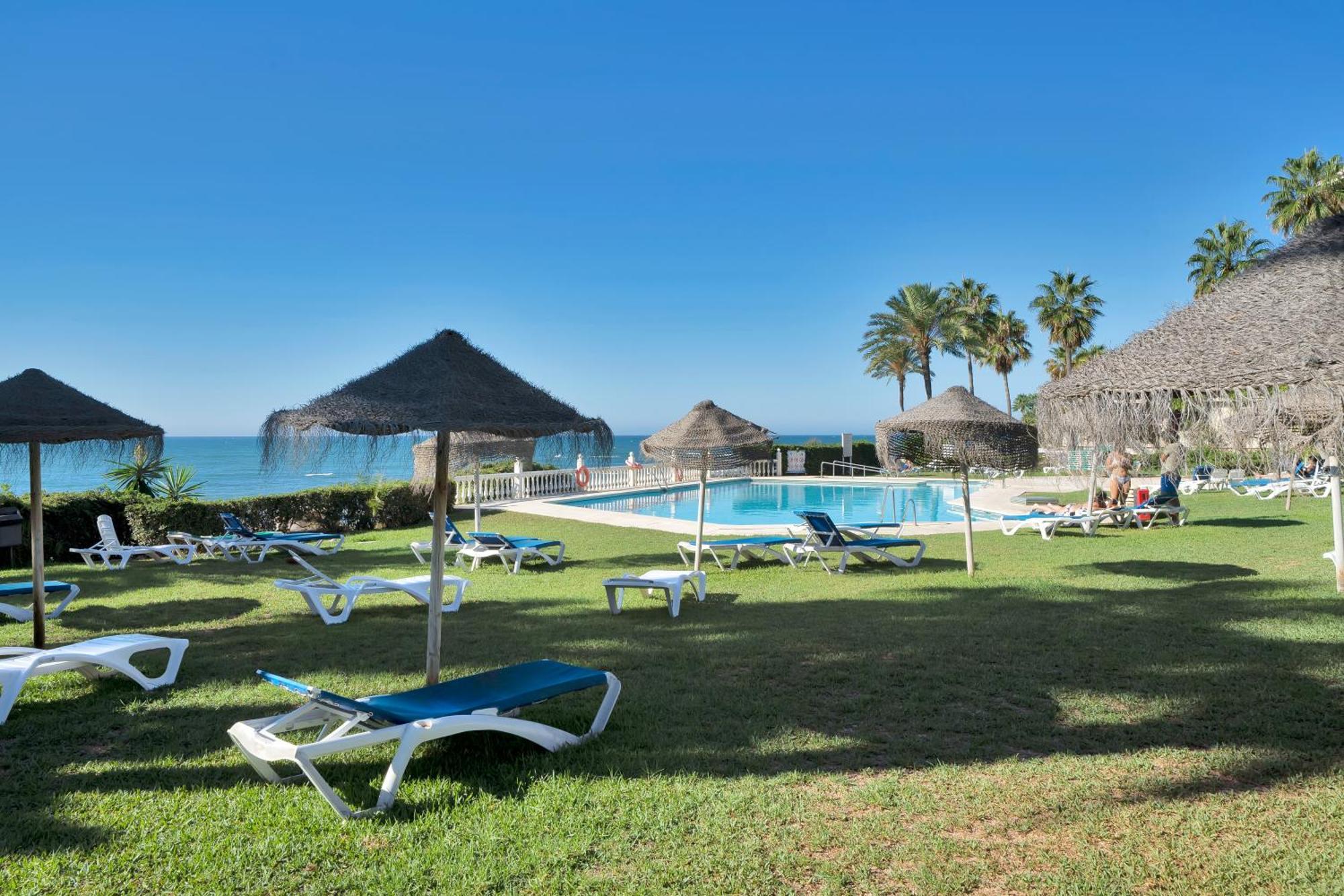 Casa Mar Apartamento Front Beach Con Wifi, Piscina, Padel Y Tenis - Lubina Del Sol Sitio de Calahonda Exterior foto